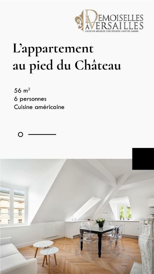 Les Demoiselles à Versailles - Au Pied du Château Versalhes Exterior foto